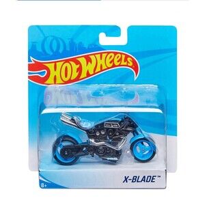 Mattel Hot Wheels Motorcycle Vehicle - X-BLADE [Blue] CBR11 - New